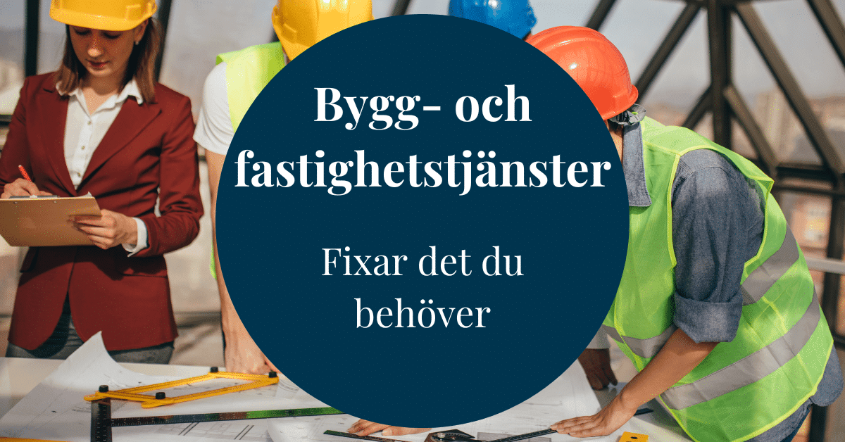 bygg och fastighetstjänster banner